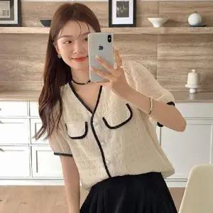 데일리 상의 가디건 브이넥 베이직 시원한 여름용 코디 반팔 니트 원픽