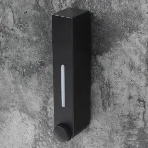 ( )샴푸디스펜서 클린존 벽걸이 물비누 디스펜서 1구 욕실 주방세제통 린스디스펜서