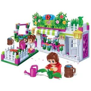 반바오 WWO907H3 조립블록 우리마을 플라워샵 형 만들기