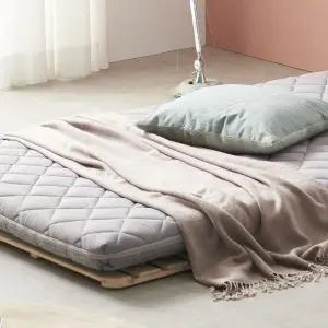 [채우리] 단잠 구름위에둥실둥실 8T 11존 무소음 매트리스 토퍼 MS 끈포함