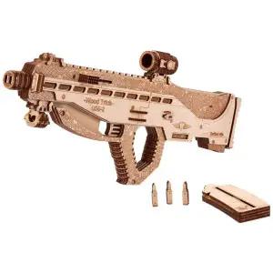 3D나무퍼즐 QIR629C1 어썰트 건 USG-2 작동형 만들기