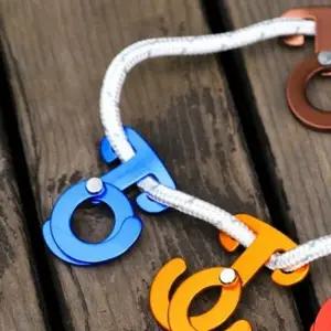 TC 다용도 랜턴걸이 감성 캠핑 고리 블루