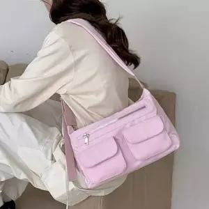 [에이치플러스몰]WL 데일리 캐주얼 여행 크로스 백 여성 가방 핑크 예쁜크로스백