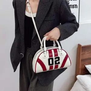 [에이치플러스몰]WL 여성 가죽 크로스 가방 캐주얼 예쁜 토트 백 아이보리