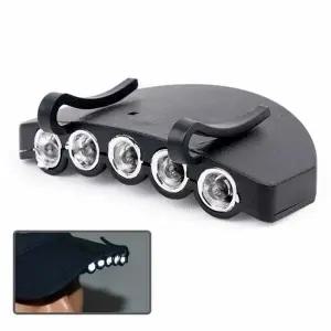 헤드랜턴 5구 LED 캡라이트 헤드램프 등산모자