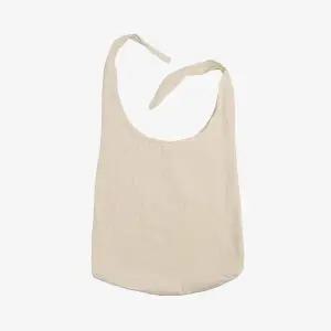 TBZ 심플 리본매듭 데일리 에코백(아이보리)