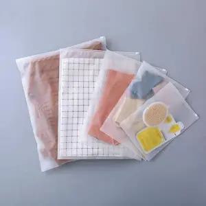 TBZ 수납 반투명지퍼백 미니 비닐 봉투 파우치 10x15cm