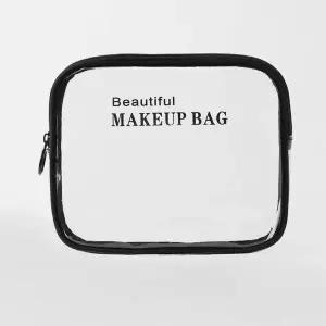 TBZ 지퍼타입 투명 메이크업 파우치 화장품수납가방 여성