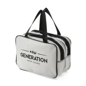 TBZ 방수 메쉬 블랙 수납파우치 29x20cm 속옷정리 여성