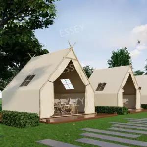 방갈로 캠핑장 텐트 조립식 마당 창고 글램핑 간이 주택