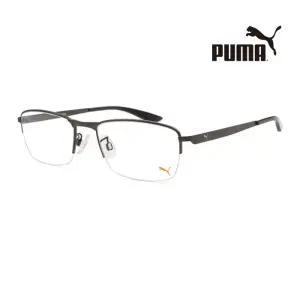 푸마 안경테 PE0099O 002 스퀘어 반무테 메탈 여자 남자 안경