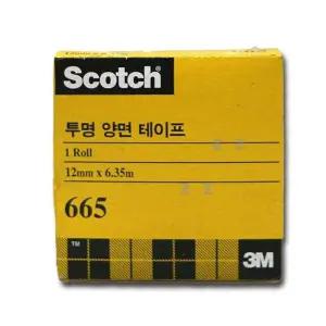 3M 양면 테이프 투명 테이프 사무 포장 접착지 리필