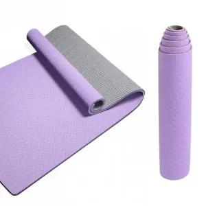 TBZ TPE 스트레칭 6mm 퍼플 요가매트 대형요가매트