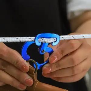 TBZ 다용도 랜턴걸이 감성 캠핑 고리 후크 블루