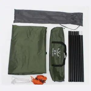 TBZ 캠핑필수품 2M 그늘막 타프세트 여름여행 야외활동