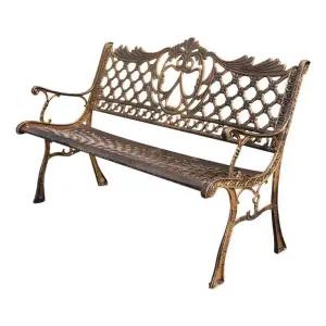 야외벤치 알루미늄 웨이팅 정원 카페 체어 벤치 마당