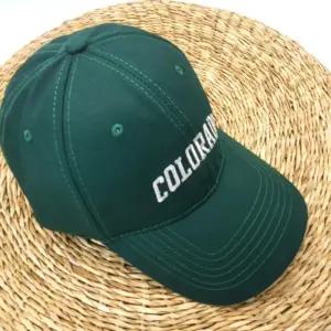남녀공용볼캡 UV차단 콜로라도 모자 그린 여름 챙모자 야구 여성 여자 남성 남자 빈티지