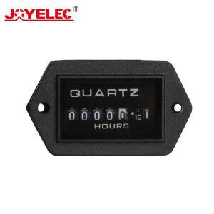 산업용 굴삭기 트럭 트랙터 디젤 엔진 시간 측정기 카운터 직사각형 타이머 AC220V DC12V 24V 36V