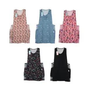 뒷면 망사 여름 까실이 원피스앞치마 FREE 원피스앞치마