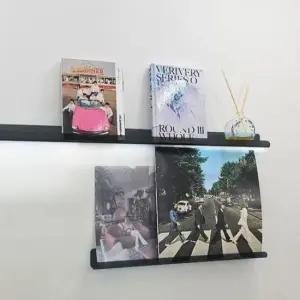 [SBD] 투명블랙 5T 아크릴선반 선반 무타공 600x100mm