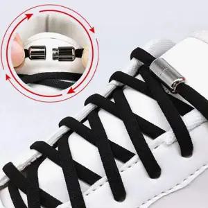 WL 매듭없는 원터치 운동화 구두 신발끈 정리 클립 자석