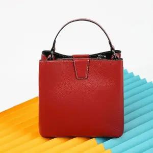 스몰 가죽 토트백 WFJ65YS