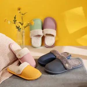 [하프클럽/]양털내피 탈부착가능 방수재질 관리 쉬운 털슬리퍼