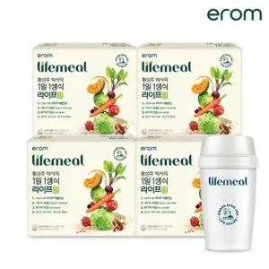 황성주 박사의 1일1생식 라이프밀 4박스+흔들컵 1개