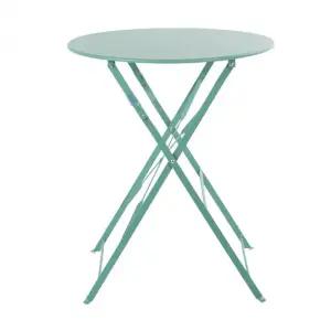 원형 폴딩 야외테이블 테라스 정원 보조 4colors