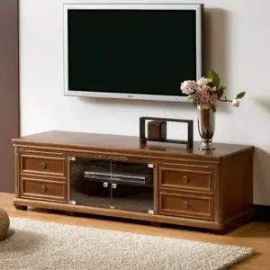 가구산책 원목 엔틱 1500 거실TV장 고가구장식장 B2791