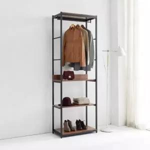 가구산책 3단 철제선반 행거시스템 수납장 B4025