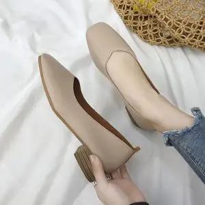 3컬러 베이지 발편한 여성 펌프스 슈즈 FC18