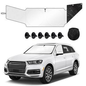 햇빛 가리개 전면 측면 자동차 앞유리 바이저 액세서리 보호 프라이버시 자외선 태양열 커버 보호대 차단 창문 내부 차량