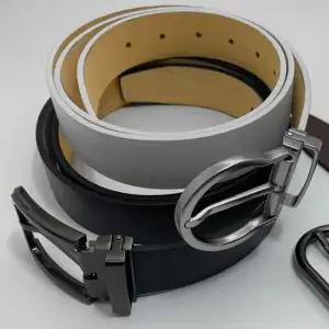 명품벨트 클래식 통가죽 핀벨트 / 프롱 남자 남성 골프 벨트