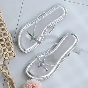 여름 여자 바캉스 바닷가 슬리퍼 패션 슈즈 리본 쪼리_24923660