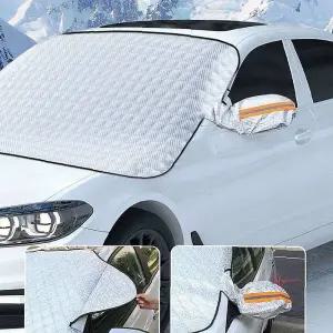 차량 자석형 전면유리 가리개 커버 햇빛차단hij000