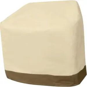 루틸 파티오 스태커블 의자 커버 야외 가구 방수 기능 최대 28인치 W x D37인치 D 45인치 H 스태킹