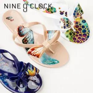 인기상품 나인어클락 나비 젤리 쪼리 여성 조리 [W94B3DC_260408]