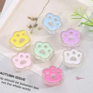 아크릴픽비즈 봉 x1 강아지 발바닥 100개입 x1봉jkl184