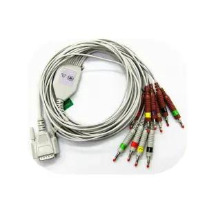 심전도기계 리드 라인 클램프 측정기 흡입볼 휴대용 기계