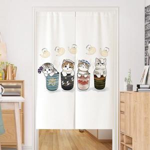 식당 가리개 커텐 바란스 현관 미니 선반 공간 책장선반 마호가니 전체 가게 파티션 입구 DS 2Y