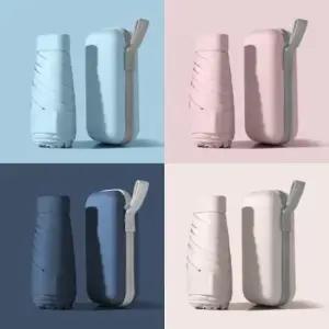 암막 자외선 우산 접이식 5단 양산 차단 캡슐형