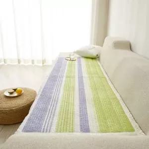 [르헤브] 후르츠 여름 쇼파패드 쿨 시어서커 소파 매트 깔개 커버 4인용