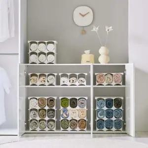 리빙박스 바지정리 수납정리함 옷 정리 6단 바지수납