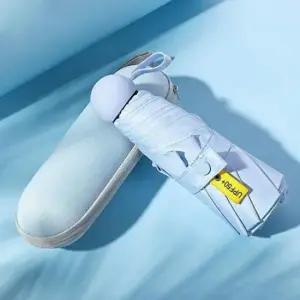 초경량 5단 암막 양산 겸용 우산 자외선 차단 휴대용 캡슐