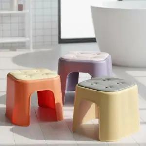 [생활] 미끄럼방지 욕실의자 대형 목욕탕 의자 다용도 샤워의자 욕실용품 좌식의자