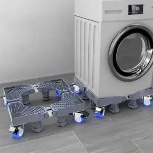 [생활] 이동식 가전제품 받침대 세탁기 냉장고 에어컨 다용도 스탠드 바퀴형