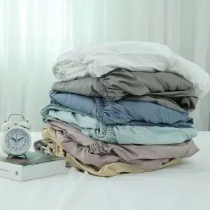 [NS홈쇼핑][르헤브] 밀크티 코마사 순면 홑겹 매트리스 커버 (SS/슈퍼싱글)..[35842553]