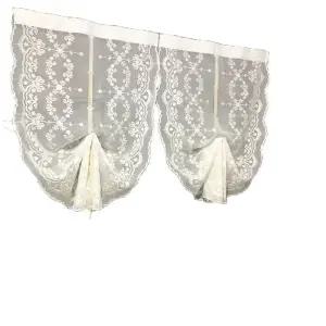 바란스 커튼 현관 창문 붙이는 주방 엔틱 가리개 레이스 가림막