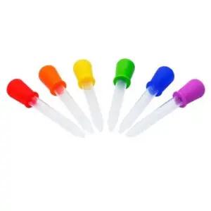 미술놀이 스포이드 아트 스포이트 6개 세트 물감 별매